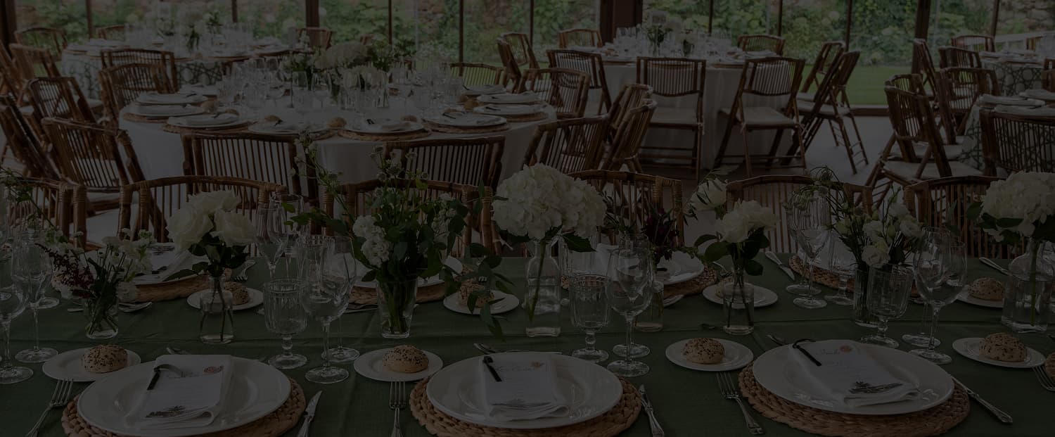 Contacto Bodas Mesas decoradas para celebraciones