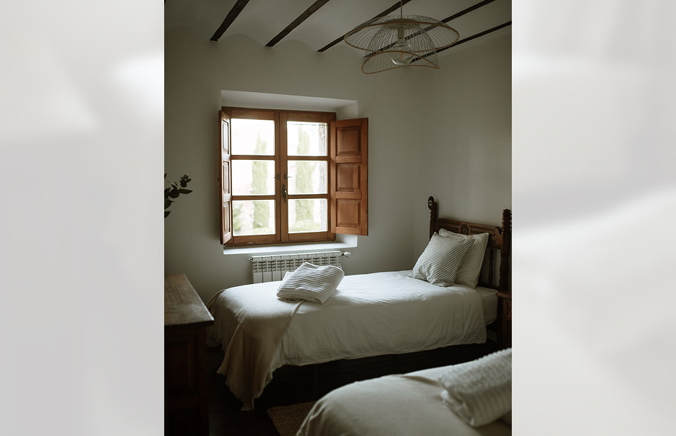 Habitación con dos camas individuales